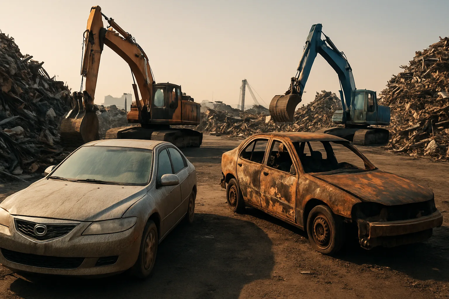 Sell My Junk Car Jersey City: Flood & Fire Damage