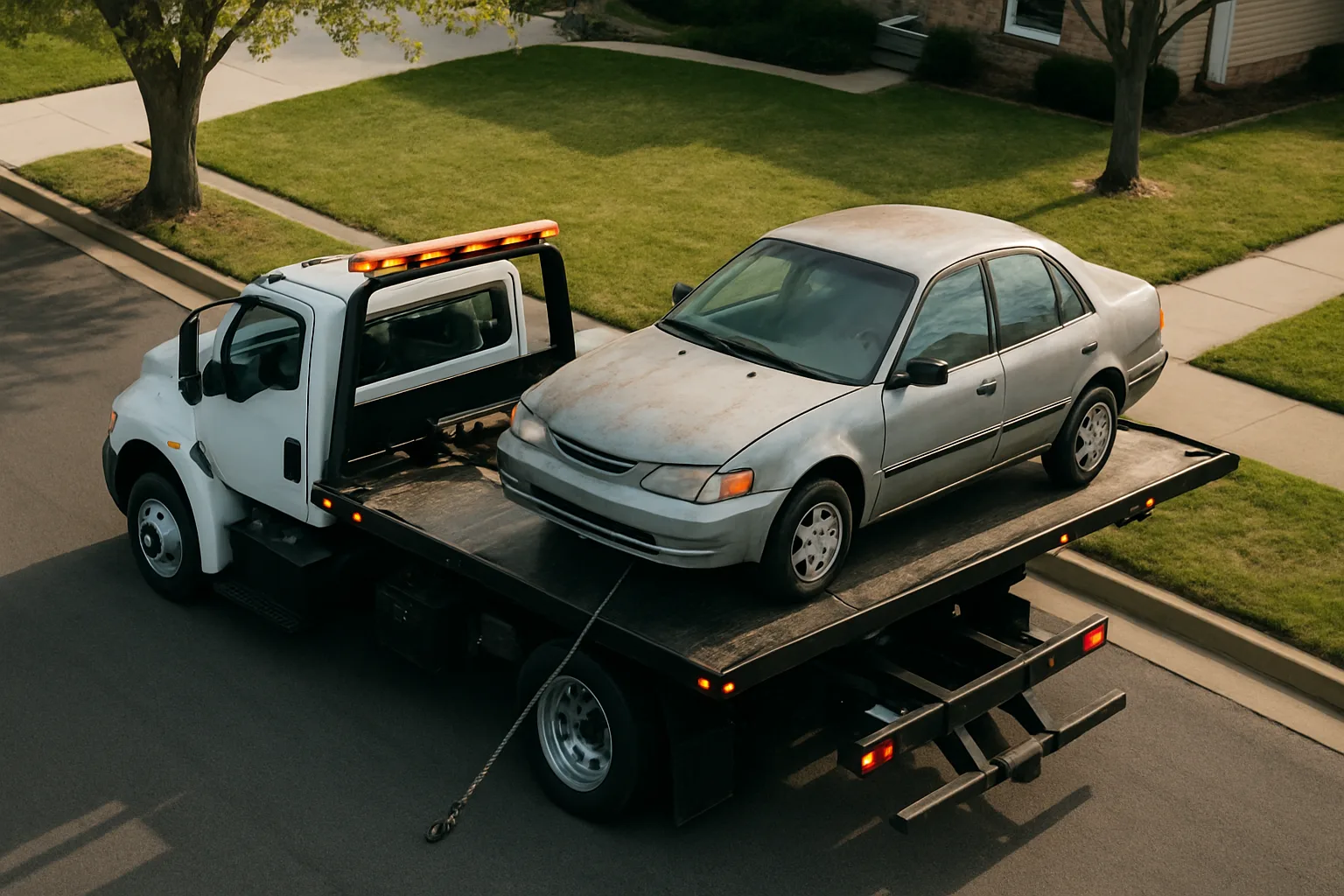 Free Junk Car Pickup Salt Lake City: The Real Process