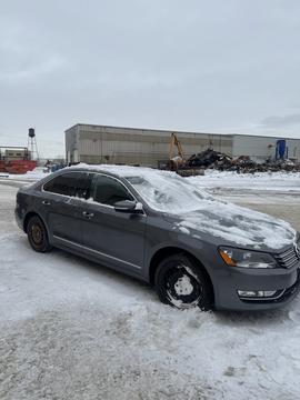 CashForCars USA | Volkswagen Passat in Snow for Scrap Car Removal
