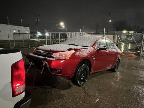 CashForCars USA | Red Ford Fusion for Scrap Car Recycling
