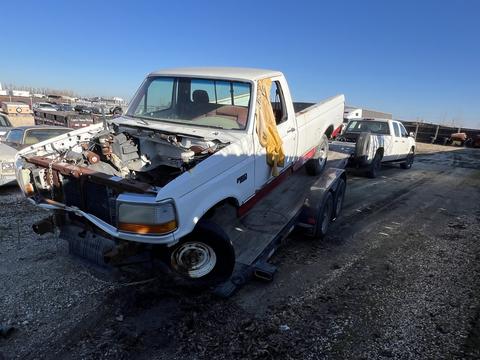 CashForCars USA | Junk Ford Pickup Truck for Scrap Metal Recycling